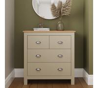 Gfw Lancaster 2+2 Drawer Chest Cream