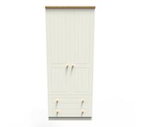 Welcome Furniture Ready Assembled Tilly 4 Drawer Deep Chest Cream, Cream