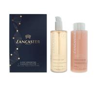 Lancaster 2 Step Cleansing Routine Gift Set 400ml Refreshing Express Cleanser + 400ml Comforting Perfecting Toner