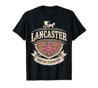 Lancaster Amish Country Vintage Buggy Souvenir T-Shirt