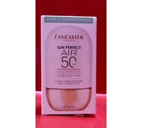 Lancaster Sun Perfect Air Daily Invisible Fluid SPF50 Pore Perfection, ultra light wear SPF designed for dry skin, breathable and weighless formula, 40ml