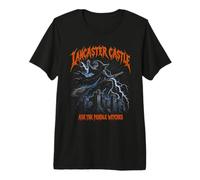 Lancaster Castle Ask The Pendle Witches Premium T-Shirt
