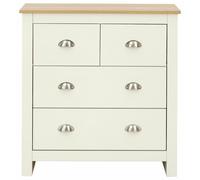 Gfw Lancaster 2+2 Drawer Chest Cream