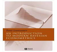 Lancaster Intro to Modern Bayesian Econometrics Paperback Book Lancaster Multicolor