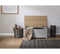 Lancaster Ottoman Storage Box GFW Grey One Size