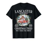 Lancaster Pennsylvania Farm Fresh Christmas Trees White T-Shirt