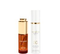 Lancaster Self Tan Sun-Kissed Face Drops 15Ml + Sun Perfect Illuminating Cream Spf50 Bundle