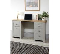 Lancaster Study Desk Grey