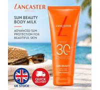 Lancaster Sun Beauty Body Milk SPF30 100ml Vegan Broad Spectrum Protection