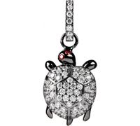 Lancaster Women's JLA-PEN-TURTLE-1 Charm in Black Lancaster Black One Size