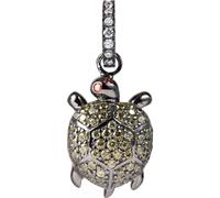 Lancaster Women's JLA-PEN-TURTLE-3 Charm in Black Lancaster Black One Size