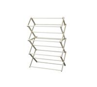 Lancaster's Best Amish Craftsman Foldable Wooden Clothes Drying Rack, Handmade Collapsible Racks for Hanging Laundry, Wash Cloths, or Towels