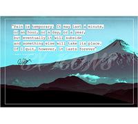 Lance Armstrong Quote Art PRE Signed Motivational Poster Photo Print - 12 X 8 INCHES (A4)