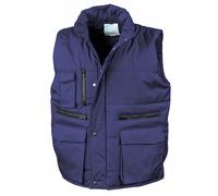 (L, Royal Blue) WORK-GUARD by Result Mens Lance Body Warmer
