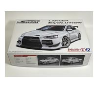 Lancer Evolution C West Model Kit 1:24 Scale Aoshima 05897