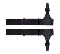 LANCHEN Adjustable Men Sock Single Duck-Mouth Garter Suspenders Braces Clip Belt Hold Up