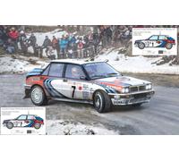 Lancia Delta HF Integrale Monte Carlo 1990 Version #1 Or #7 Plastic Kit 1:24