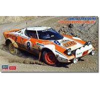 Lancia Stratos HF, 1978 Acropolis Rally 1:24 Plastic Model Kit HASEGAWA
