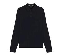 Boss Men's Lancione Long-Sleeve Polo L Blue