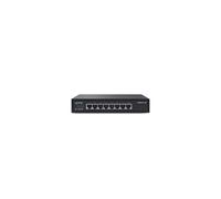 LANCOM GS-1108, Unmanaged Gigabit Ethernet Switch, 8 Ports (10/100/1000 Mbps), Noiseless thanks to fanless design, integrated power supply