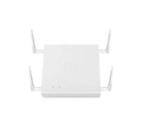 LANCOM LX-6402 (WW) WiFi-6 Access Point with up to 2400 Mbps, 4 Flexible Omnidirectional Antennas, PoE (IEEE 802.3at), Dual Concurrent WiFi (2.4 & 5 GHz) 4x4 MU-MIMO, 2.5 Gigabit it Ethernet. -PoE Port White