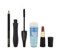 Lancome Hypnose Black Mascara Travel Set L'Absolu Lipstick Bi Facil