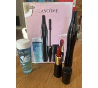 Lancôme Hypnose Makeup set : Mascara 6.2 ml + Biphasic Makeup Remover 30 ml + Lipstick