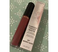 Lancome L’ABSOLU VELVET MATTE Lip Color Lipstick 397 Berry Noir Deep Rosy Pink