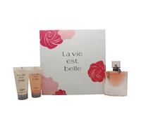 Lancôme La Vie Est Belle Gift Set 50ml Eau De Parfum, 50ml Shower Gel & 50ml Body Lotion