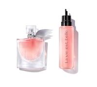 Lancôme La Vie est Belle Perfume for Women, Long-Lasting Eau de Parfum, Iconic Floral Sweet Scent with Iris, Earthy Patchouli, and Alluring Warm Vanilla Fragrance, 50ml + 100ml Refill
