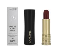 Lancome L'Absolu Rouge Cream Lipstick Satin Finish Lip Color 182 Belle & Rebelle