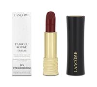 Lancôme L'Absolu Rouge Cream Lipstick Satin Finish Lip Color 525 French Bisou