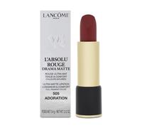 Lancome Red Lipstick L'Absolu Rouge Drama Matte 505 Adoration Matte Lip Stick
