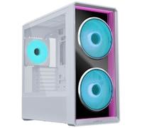 Lian Li LANCOOL 217 INF White Tempered Glass Mid Tower PC Gaming Case