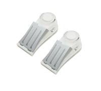 Lancoon 2 Pack Door Stop Alarm Personal Security Flashing Light Portable for House Bedroom Hotel Loud Clear 125dB for Home Security Simple Installation Easy Operation Responsive Floor Wedge
