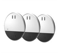 Lancoon 3 Pack Door Window Alarm 130dB Loud Clear Security Magnetic Burglar Alert Sensor Simple Installation Responsive Vibrating Ultra-thin Sensor Alarms Anti-theft Device for Home Apartment