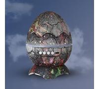 Lancoon Dinosaur Egg Star Projector Night Light Kids Room Decor with Music Playback and White Noise Galaxy Light with Remote Control Decoration for Children and Adult Bedroom