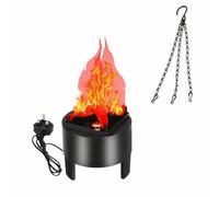 Lancoon LED Flame Lamp 3W Fake Fire Light with Dancing Fabric Effect