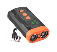 Lancoon Portable Ultrasonic Dog Repeller Anti Barking Device with Rechargeable Flashlight Dual Head Behavior Training Easy to Use for Dogs Pets Indoor Outdoor