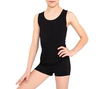 Lancry 4-14 Years Girls Swimming Costume One Piece Black Kids Swimming Costume Girls Swimsuit Quick Dry Stretchy Swim Suit Kids (Without Padding) (UK, Alpha, S, Regular, Regular, Black)