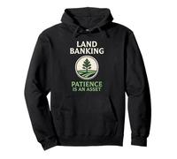 Land Banking Patience Is An Asset Real Estate Pullover Hoodie