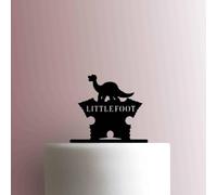 Land Before Time ? Little Foot - Acrylic Cake Topper 8 Inch Width/Brown