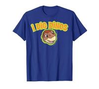 Land Before Time Littlefoot I Dig Dinos T-Shirt, Men, Royal Blue, Small