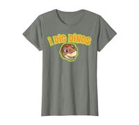 Land Before Time Littlefoot I Dig Dinos T-Shirt, Women, Olive Heather, Medium