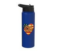 Land i Love Liberty Roars in Every Stripe Stainless Steel Insulated Water Bottle