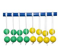 Land Launch Balls | Set of 6 Balls for Lawn and Outer, Interactive Portable Equipment for Exercise, Exercise, Outdoor Leisure, Garden, Picnic and Friendly Enjoy the Ideal Outdoor Fun