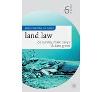 Land Law (Palgrave Macmillan Law Masters)