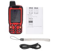 Land Measure Meter, High Precision Handheld GPS Survey Equipment with 2.4Inch Color Screen for Real Time Area Length Display Area Acre Measuring