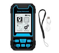 Land Meter Surveyor Mini Portable Handheld Area Measurement Tool GNSS 2.4in Screen High Accuracy GPS Device for Farmers Builders Engineers Outdoor Use