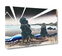 Land Of Dawn By Utagawa Kunisada Canvas Print | Gallery Wrapped 30mm Frame Wall Art | 30x20 inches | Ready to Hang | Asian Picture | Living Room Bedroom Lounge Office